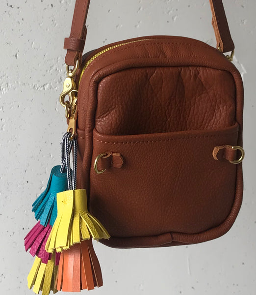 Gratitude Crossbody/Waist bag in "whiskey"