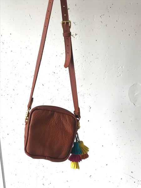 Gratitude Crossbody/Waist bag in "whiskey"